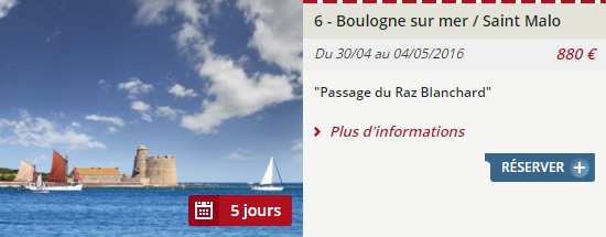 6 - Boulogne sur mer / Saint-Malo