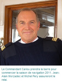 Le Commandant du Belem Yann Cariou