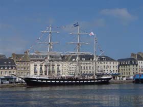 Le Belem à Cherbourg