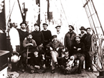 L’équipage du Belem vers 1900