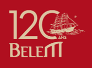 Logo des 120 ans du Belem