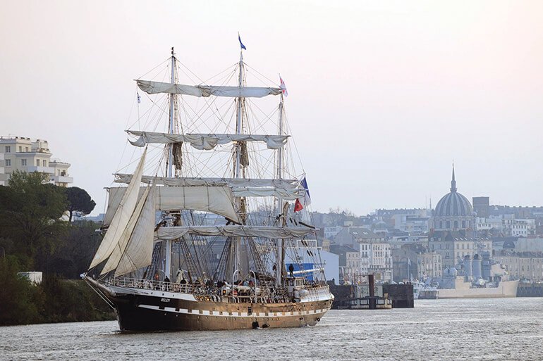 Visite du Belem à Nantes
