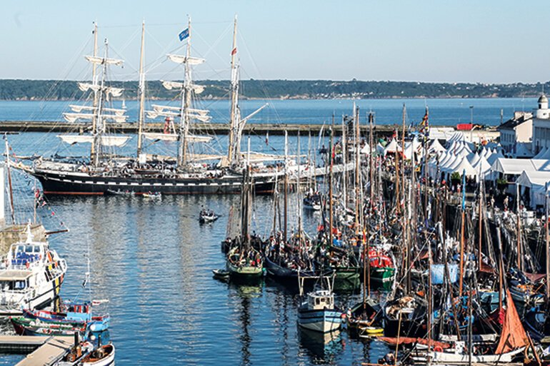Visite du Belem à Brest