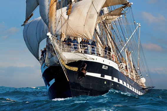Bon cadeau pour un embarquement à bord du Belem