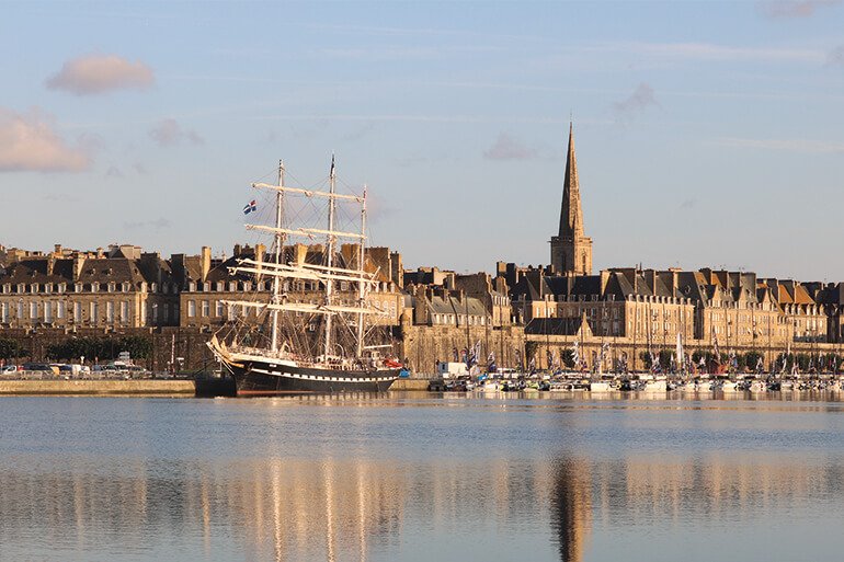 Visite du Belem à Saint-Malo