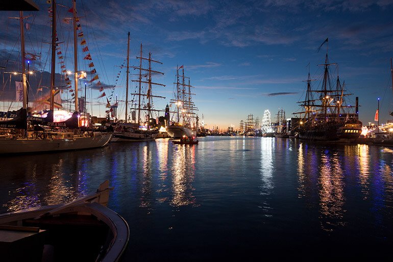 Visite du Belem à Bremerhaven