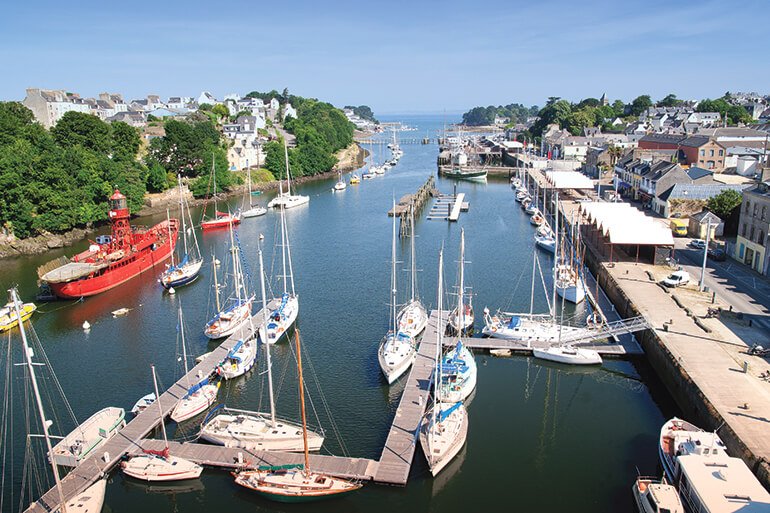 Visite du Belem à Douarnenez