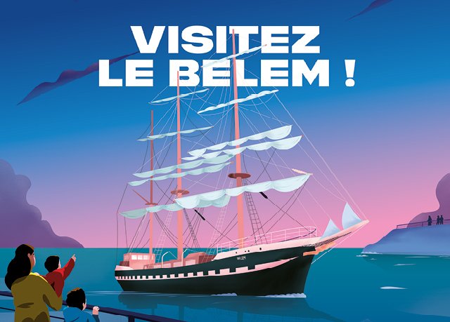 Visite du Belem à La Rochelle