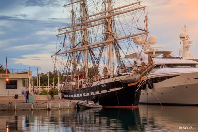 Visite du Belem à Cannes - port Pierre Canto