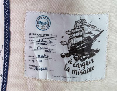 Le sac matelot Belem x 727 Sailbags