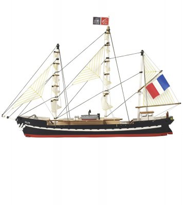 La maquette du Belem EasyKit