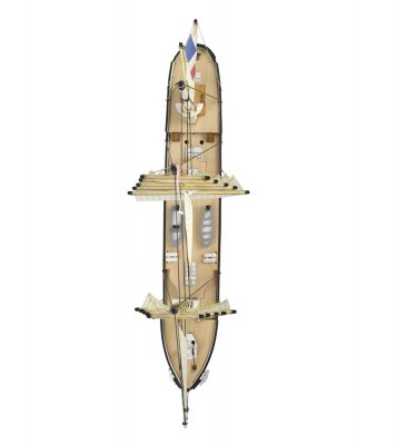 La maquette du Belem EasyKit