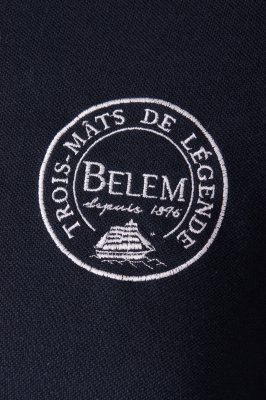 Polo manches longues Brodé Belem
