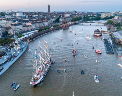 Visite du Belem à Nantes dimanche 4 juin 2023