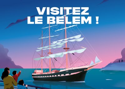Visite du Belem au Havre