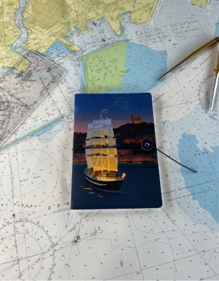 Carnet Clairefontaine Belem marine